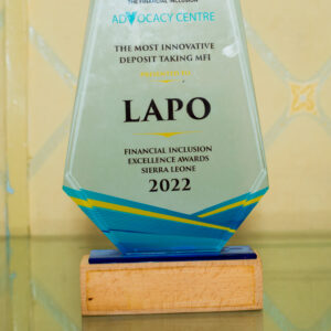 Advocacy Centre 2022 - The Most Innovative Deposit Taking MFI