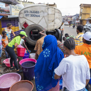 LAPO provide water to the people of Adelaide  Street 2023
