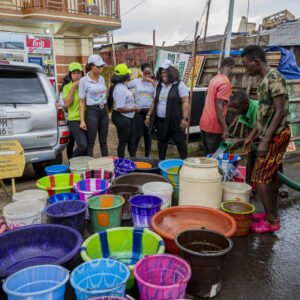 LAPO provide water to the people of Adelaide  Street 2023