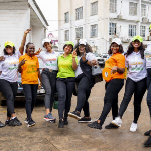 A Cross section of staff who carried out activities