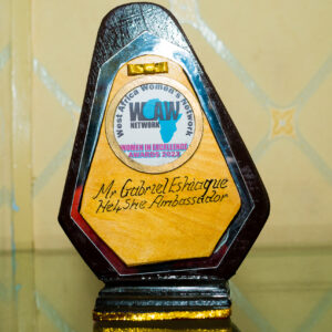 West Africa Womens Network 2023- Gabriel Eshiague He4She AMbassador