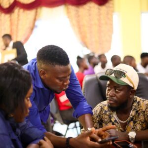 LAPO Divisional Supervisor engagement with Clients.